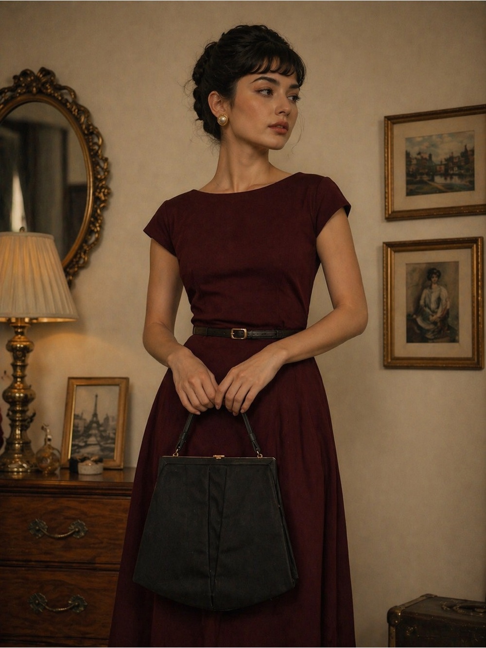 Vintage Coblentz Chic Evening Shoulder Bag